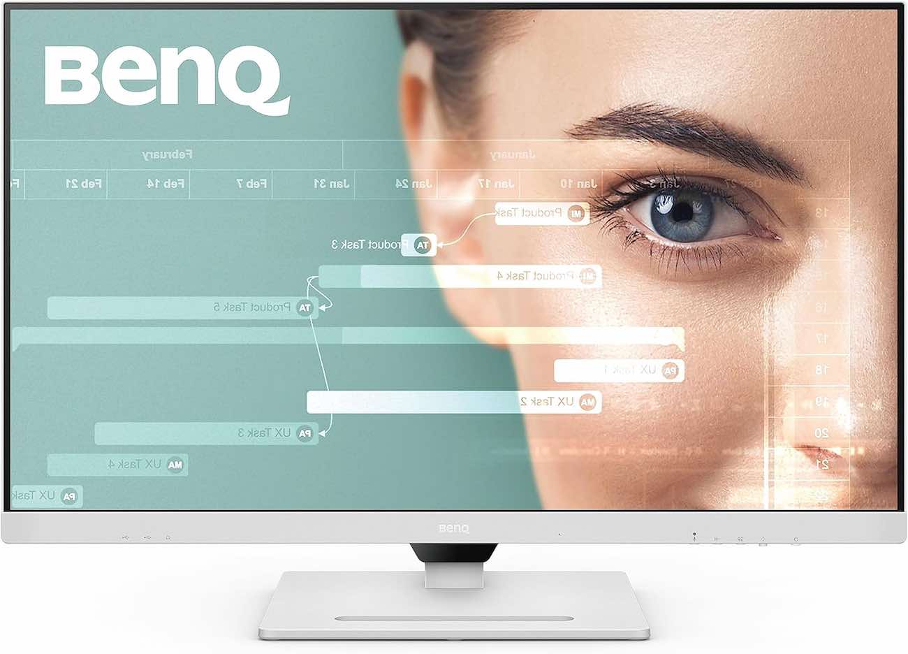 BenQ GW2790QT Monitor 27 inch / 2K Resolution / IPS Panel / 99% sRGB Color Coverage / Height Control