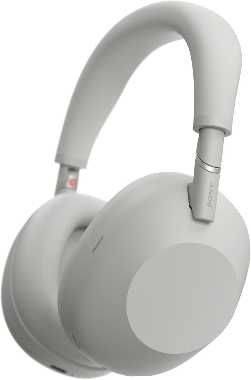 Sony WH-1000XM6 Wireless Headphones / Noise Cancellation / 30 Hours of Use / Platinum Silver
