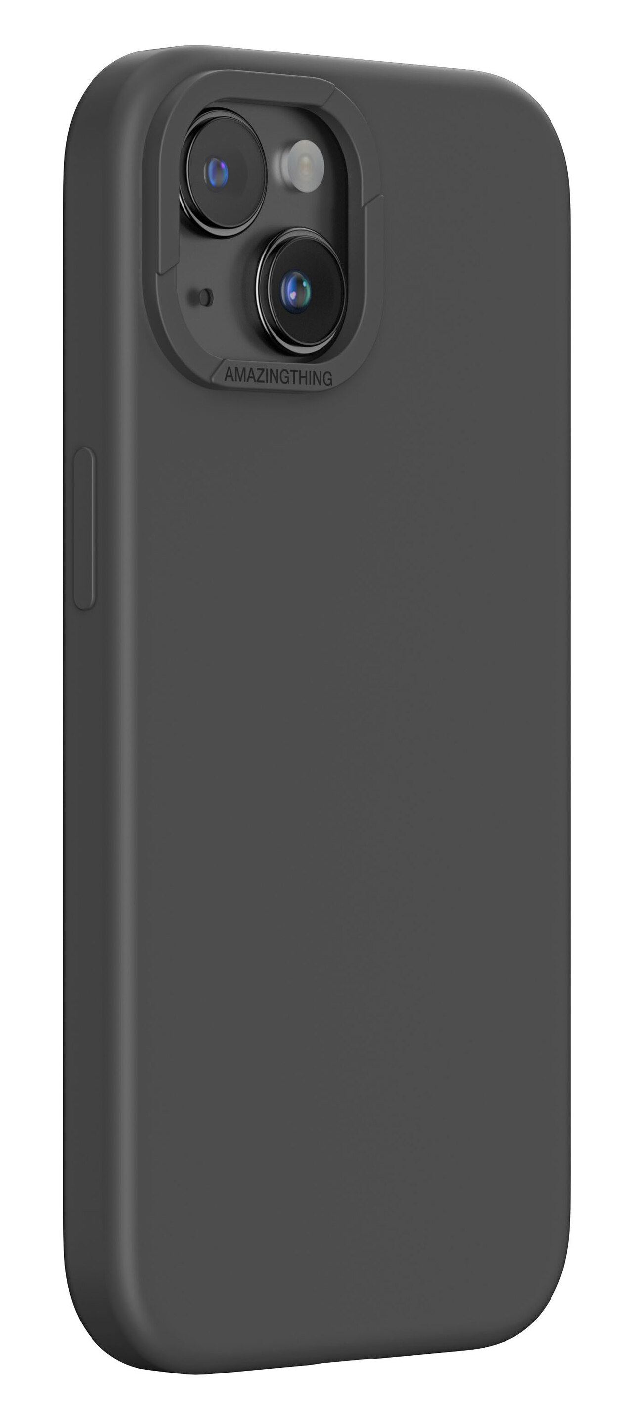 Damaged Box / AmazingThing Smoothie Case for iPhone 15 Plus / Drop-Resistant / Black