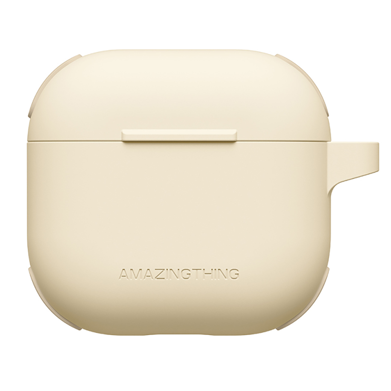 AmazingThing GripClip Case for Apple AirPods 4 / Elegant Design / Drop Protection / Desert