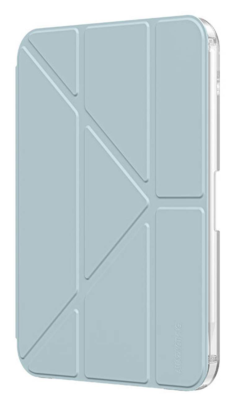 AmazingThing Y-Flex Case for iPad Mini 8.3 inch 2024 / Built-in Stand / Drop Protection / Blue