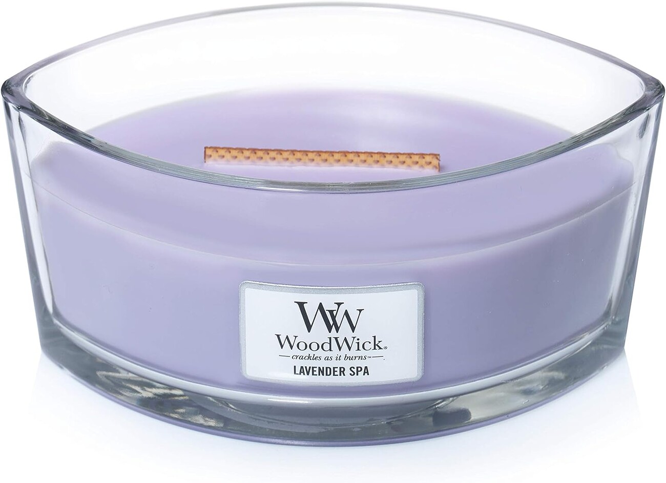شمعة Woodwick المعطرة / لافندر / حجم كبير