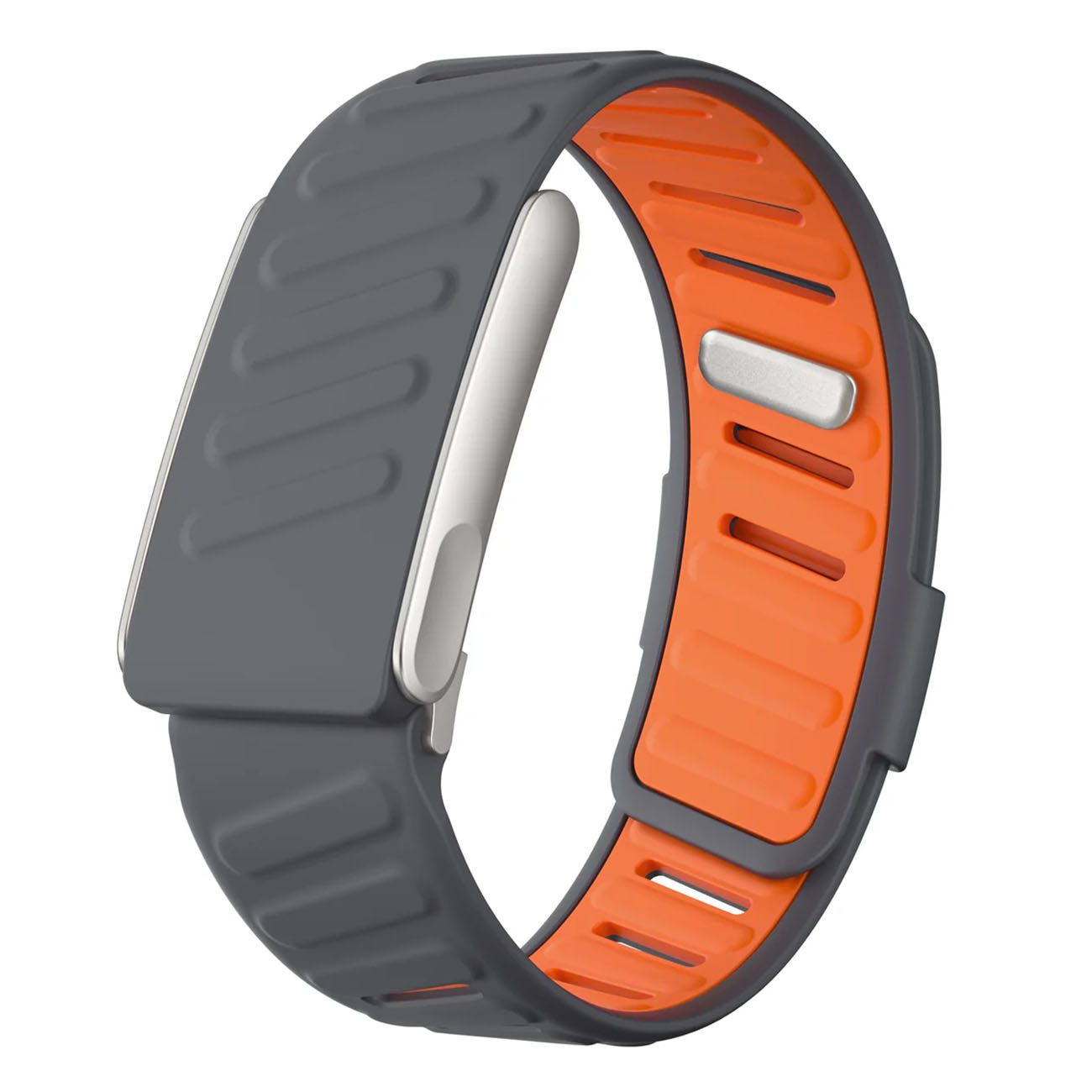 974Bands Strap For Whoop 5 MG / Soft Silicone / Water-Resistant / Dark Grey