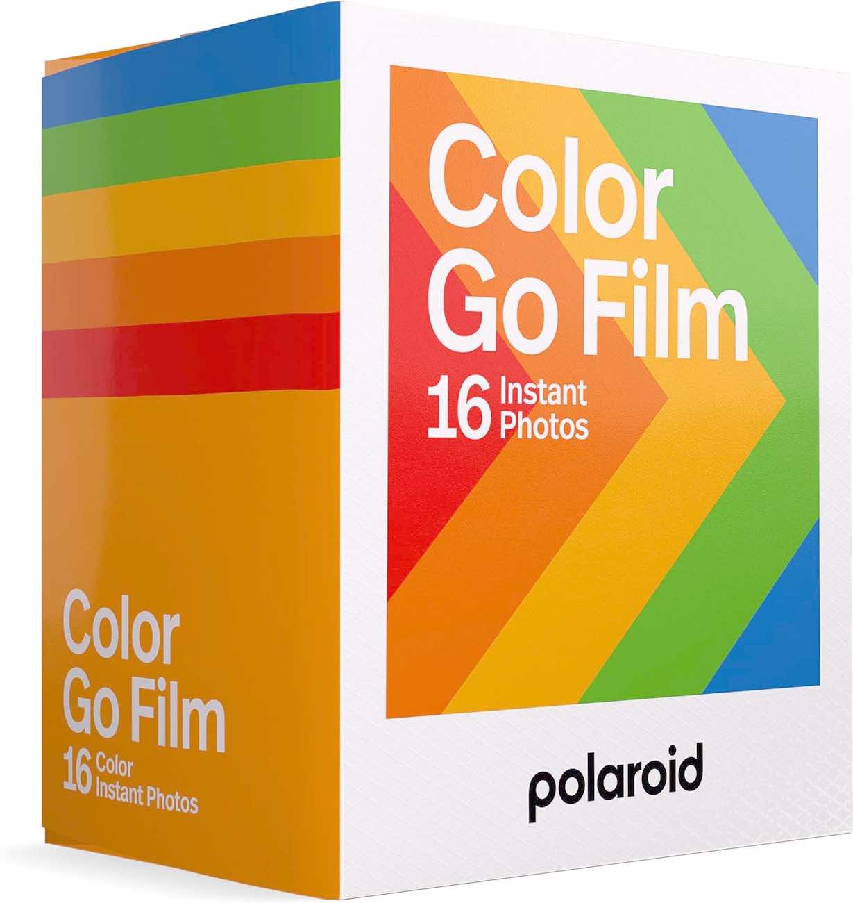 ورق اضافي لكاميرا Polaroid Go Color / عدد 16 / طباعة ملونة / حجم 2.1x2.6 انش