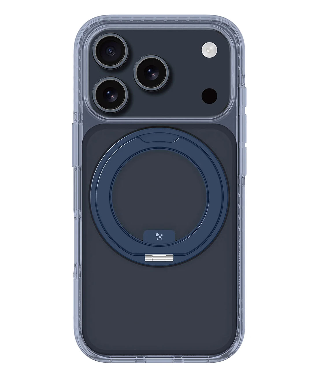 AmazingThing Titan Pro Case for iPhone 17 Pro / Built-in Grip / Drop Resistant / Clear Blue