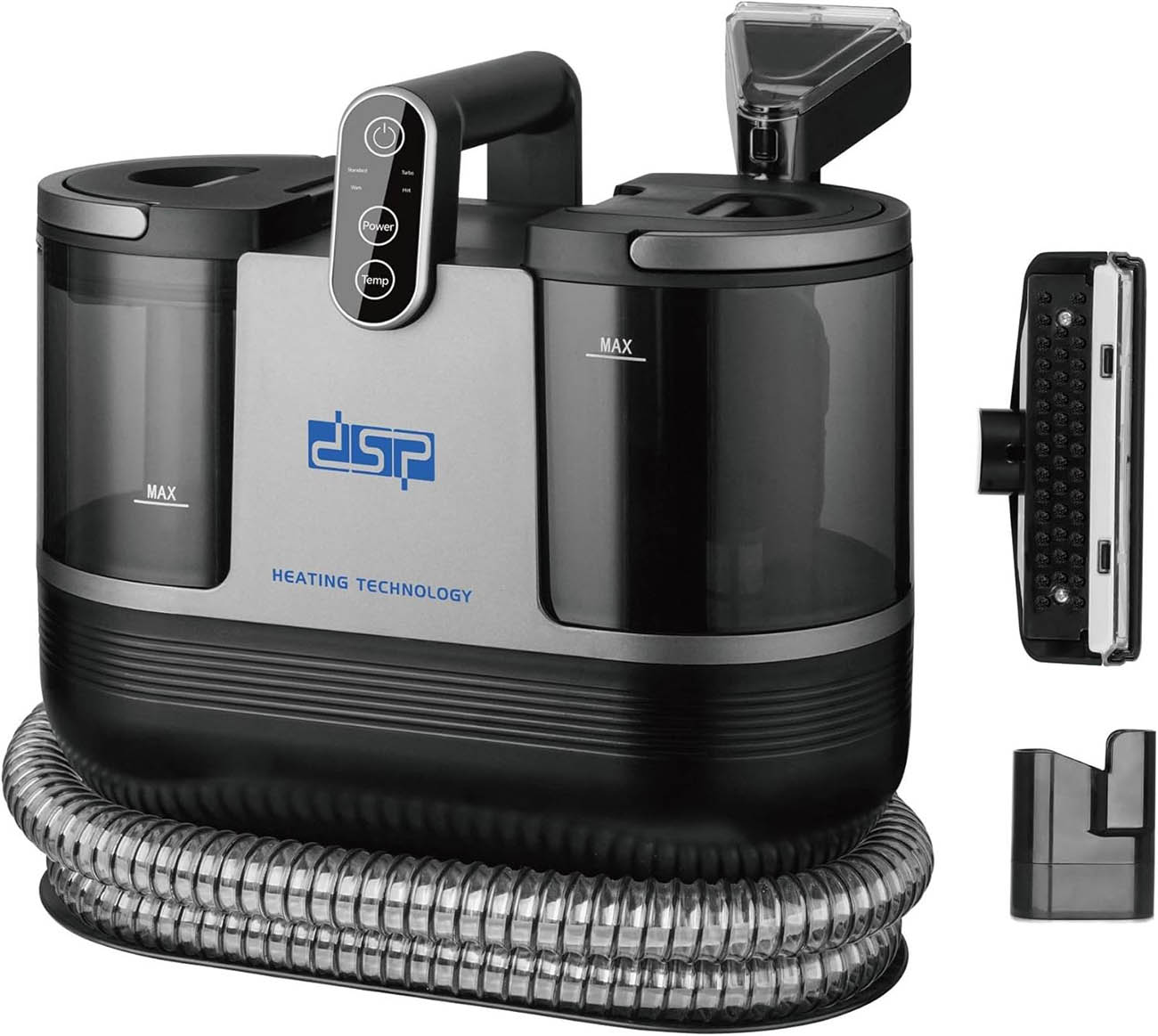 DSP Carpet Spot Cleaner / Multiple Cleaning Settings / 1200W Power
