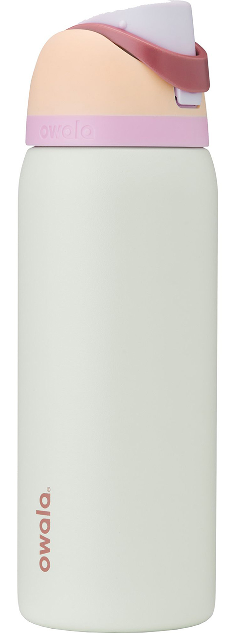 مطارة Owala FreeSip / سعة 32oz / تحافظ على البرودة لمدة 24 ساعة / لون Coastal Mist