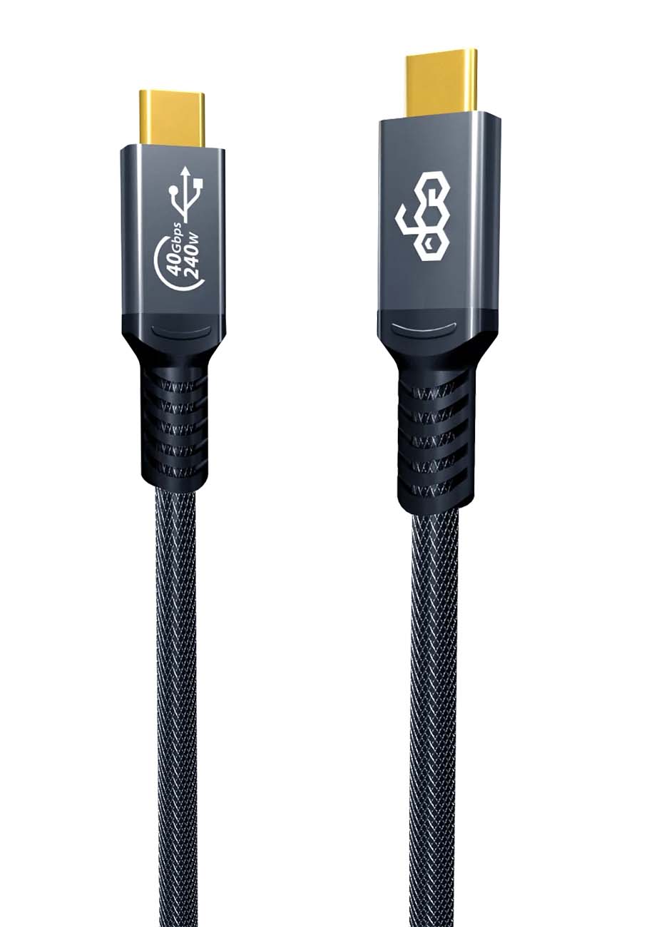 EGO Max Cable / Type-C to Type-C / Fast Charging / 240W Power / 1.2 Meters