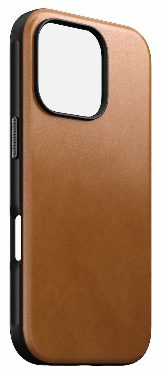 كفر Nomad Modern لايفون 16 برو ماكس / ضد الطيحات / يدعم MagSafe / لون English Tan