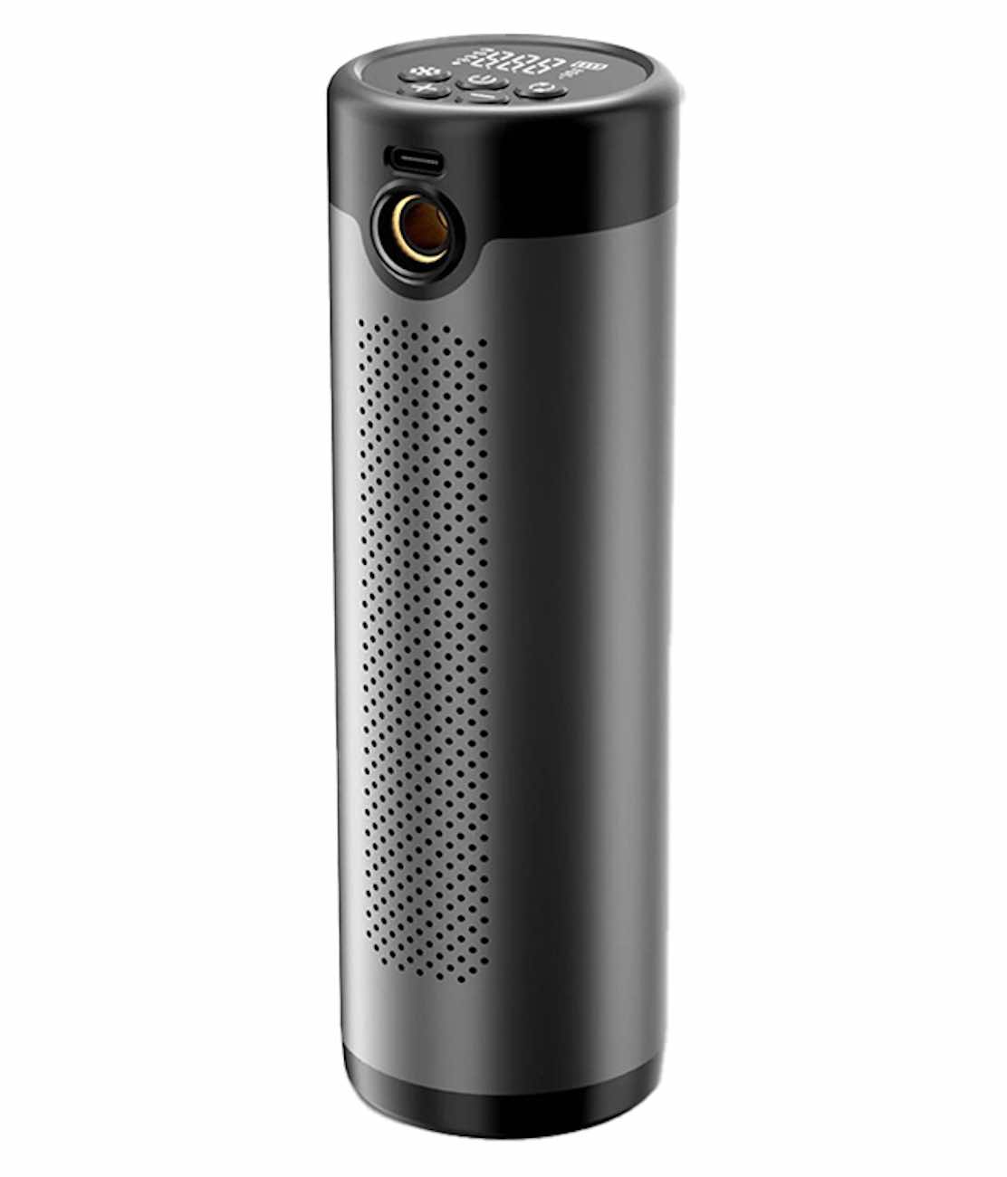Powerology Portable Tire Inflator / With built-in Power Bank / 150 PSI Pressure Power