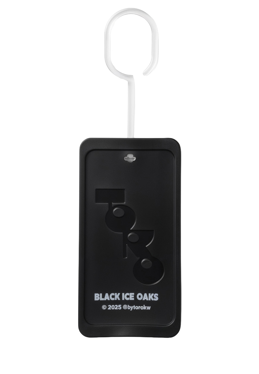 OP - TORO Car Air Freshener / With Hanging Hook / Black Ice Oaks - Open Box