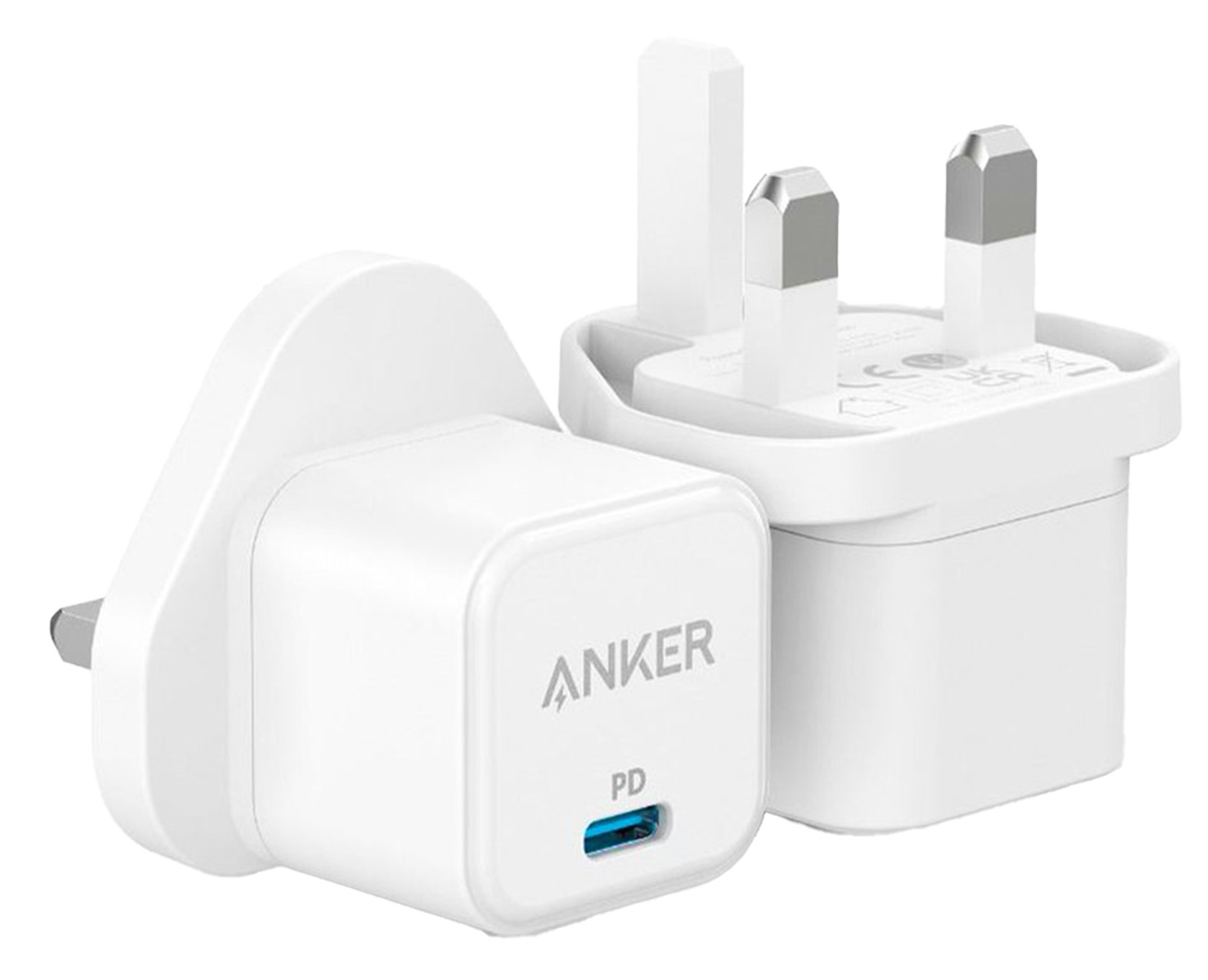 Anker PowerPort 3 Charger / 20W Power / Type-C Port / Compact Size / White