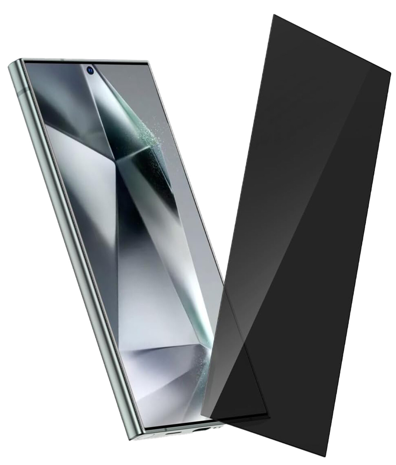 AmazingThing Screen Protector for Galaxy S24 / Privacy Glass / Prevents Fingerprints
