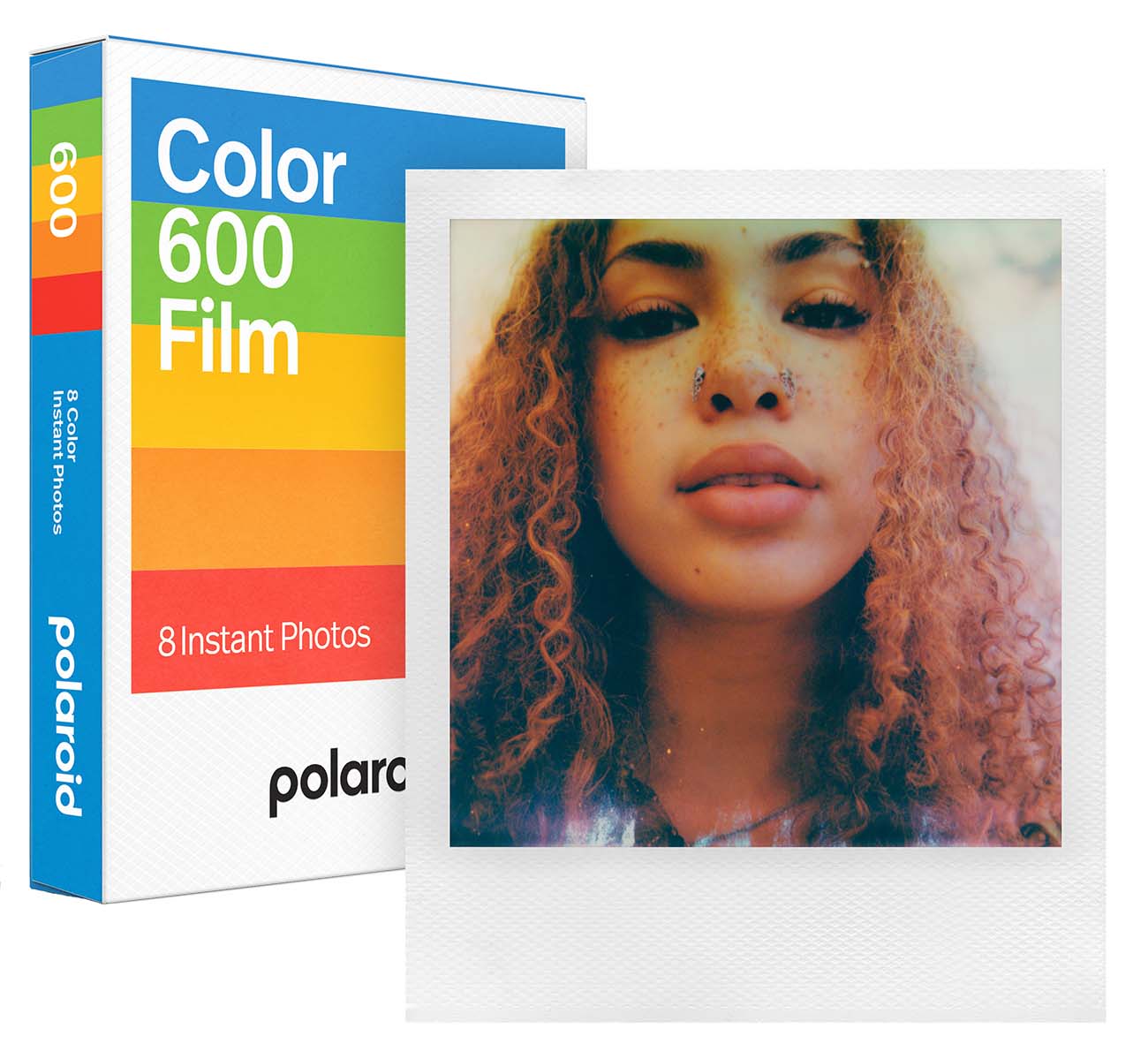 Additional Color 600 Film by Polaroid / 8 Sheets / Size 4.2x3.5 Inches
