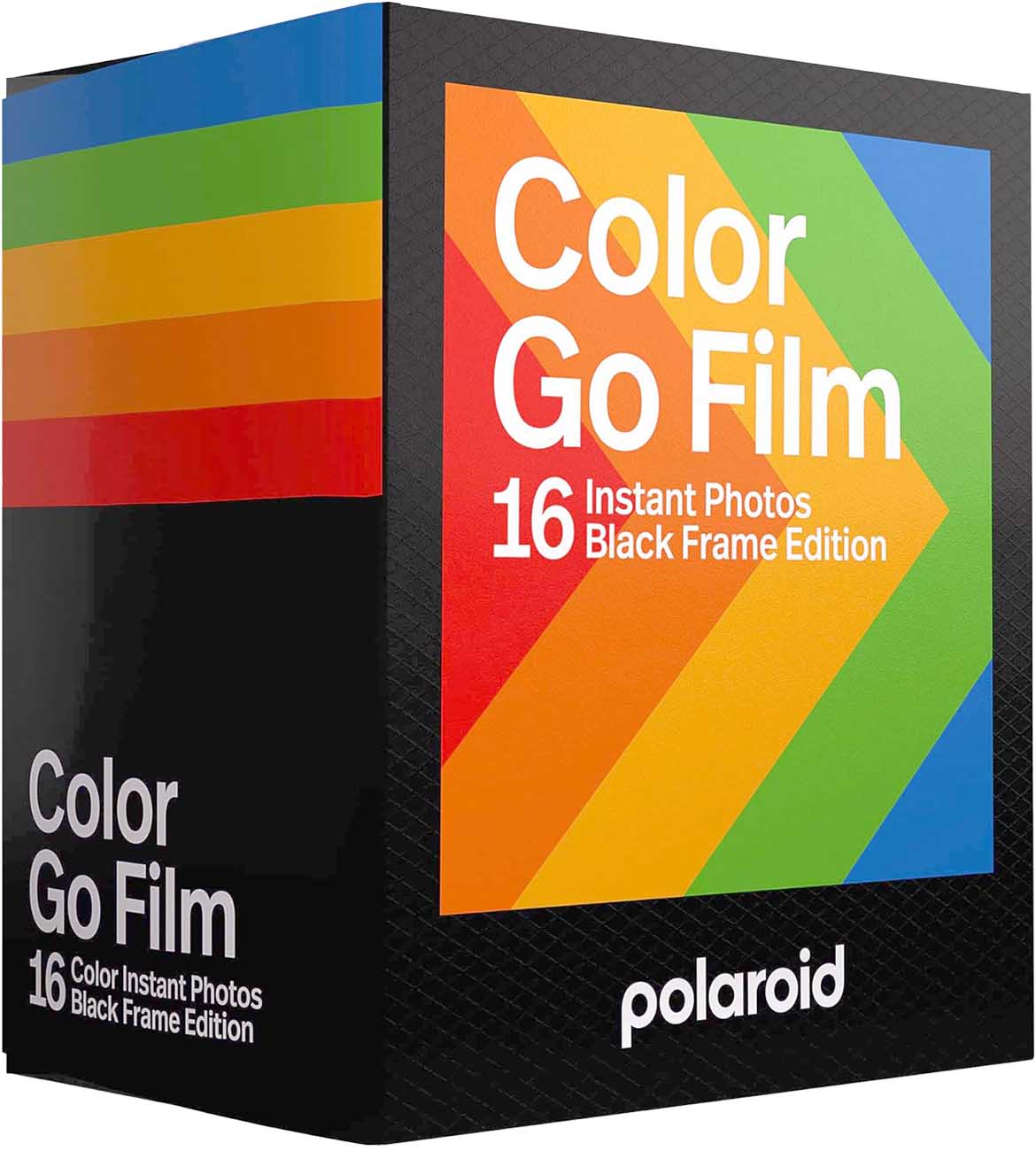 ورق اضافي لكاميرا Polaroid Go Color / عدد 16 / طباعة ملونة مع اطار اسود / حجم 2.1x2.6 انش