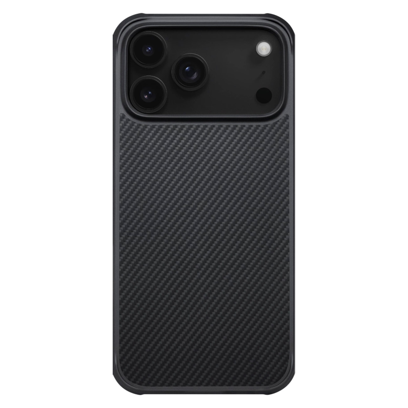 Pitaka ProGuard Case for iPhone 17 Pro / Supports MagSafe / Full Coverage / Black & Grey