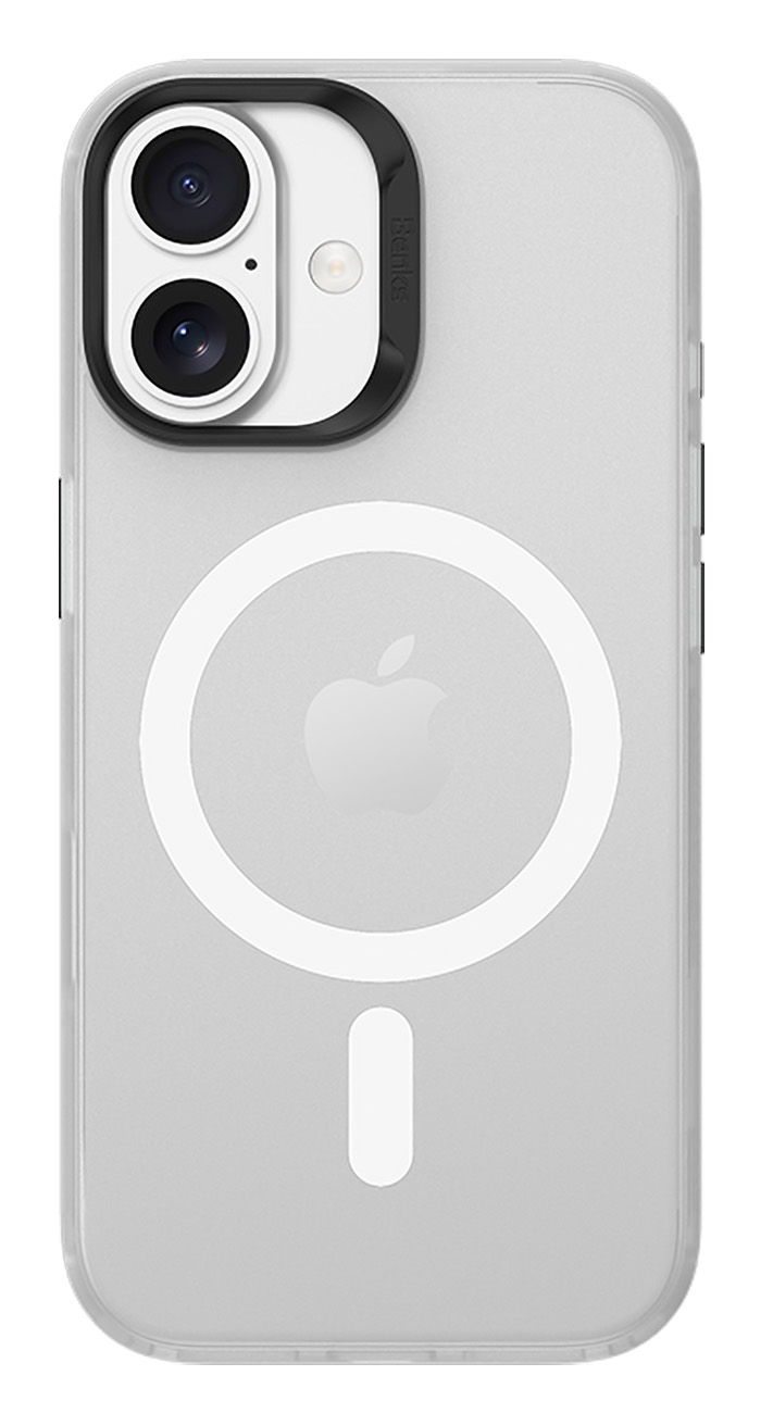 Benks Lucid Armor Case for iPhone 17 / Drop-Resistant / Supports MagSafe / White