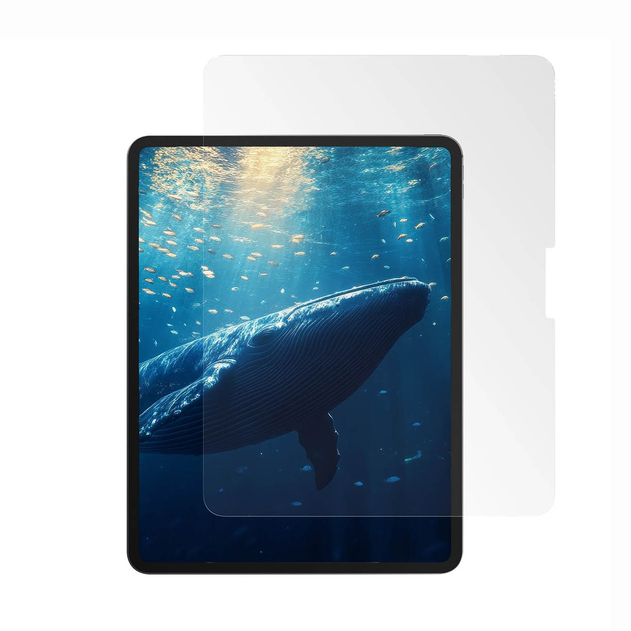 MagEasy Vetro Screen Protector for iPad Air 13 inch / Anti-Blue Light / Clear Glass / 9H Hardness