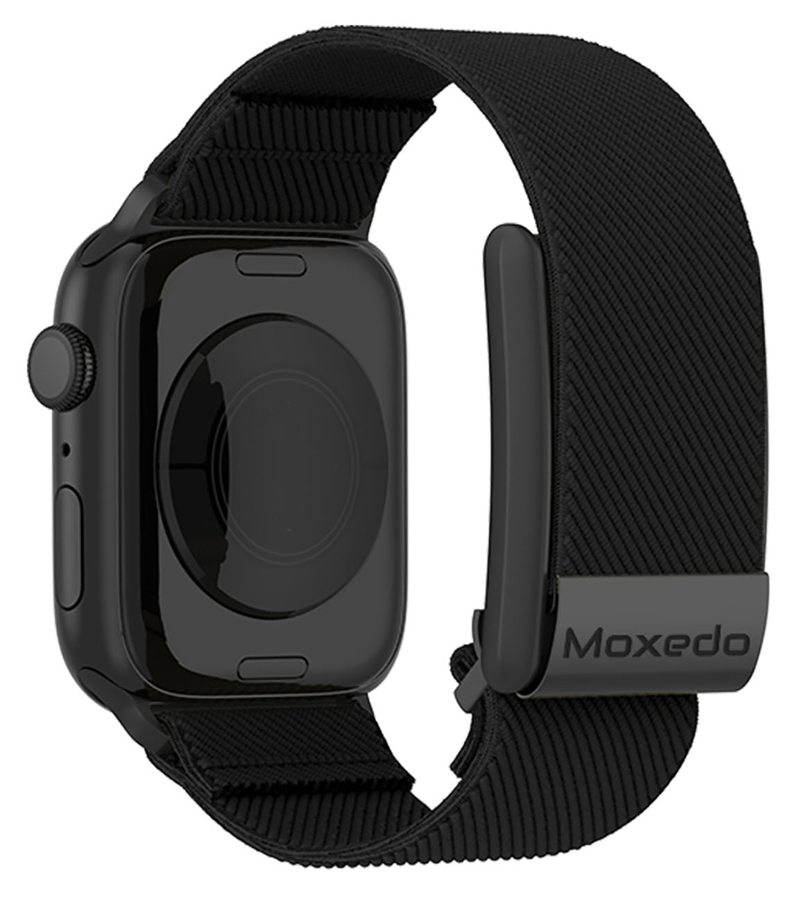Moxedo Hybrid Strap for Apple Watch & Whoop / Comfortable & Practical Design / Black