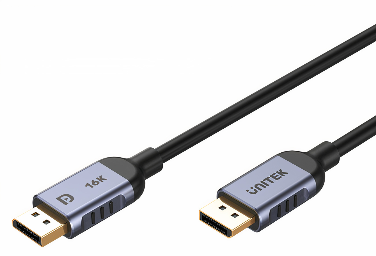 Unitek DisplayPort Cable / Supports DisplayPort 2.1 Standard / 2 Meters
