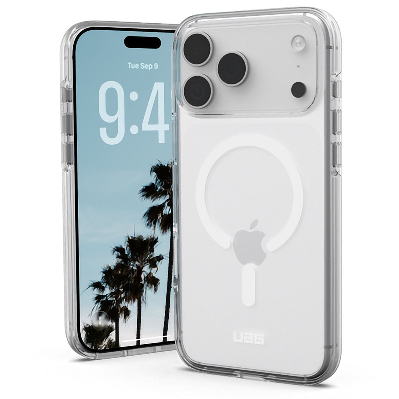 كفر UAG Scout لايفون 17 برو ماكس / يدعم MagSafe / ضد الطيحات / لون White و Ice