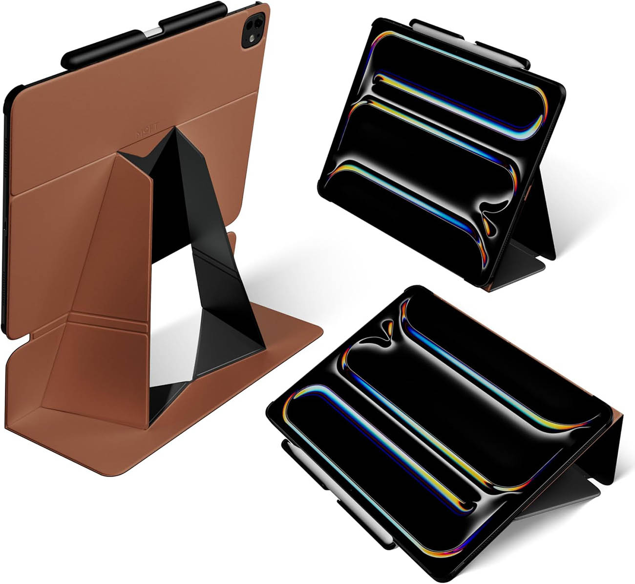MOFT Float Folio 2nd Gen Case & Stand for iPad Pro 11 inch M4 / Flexible / Sienna Brown