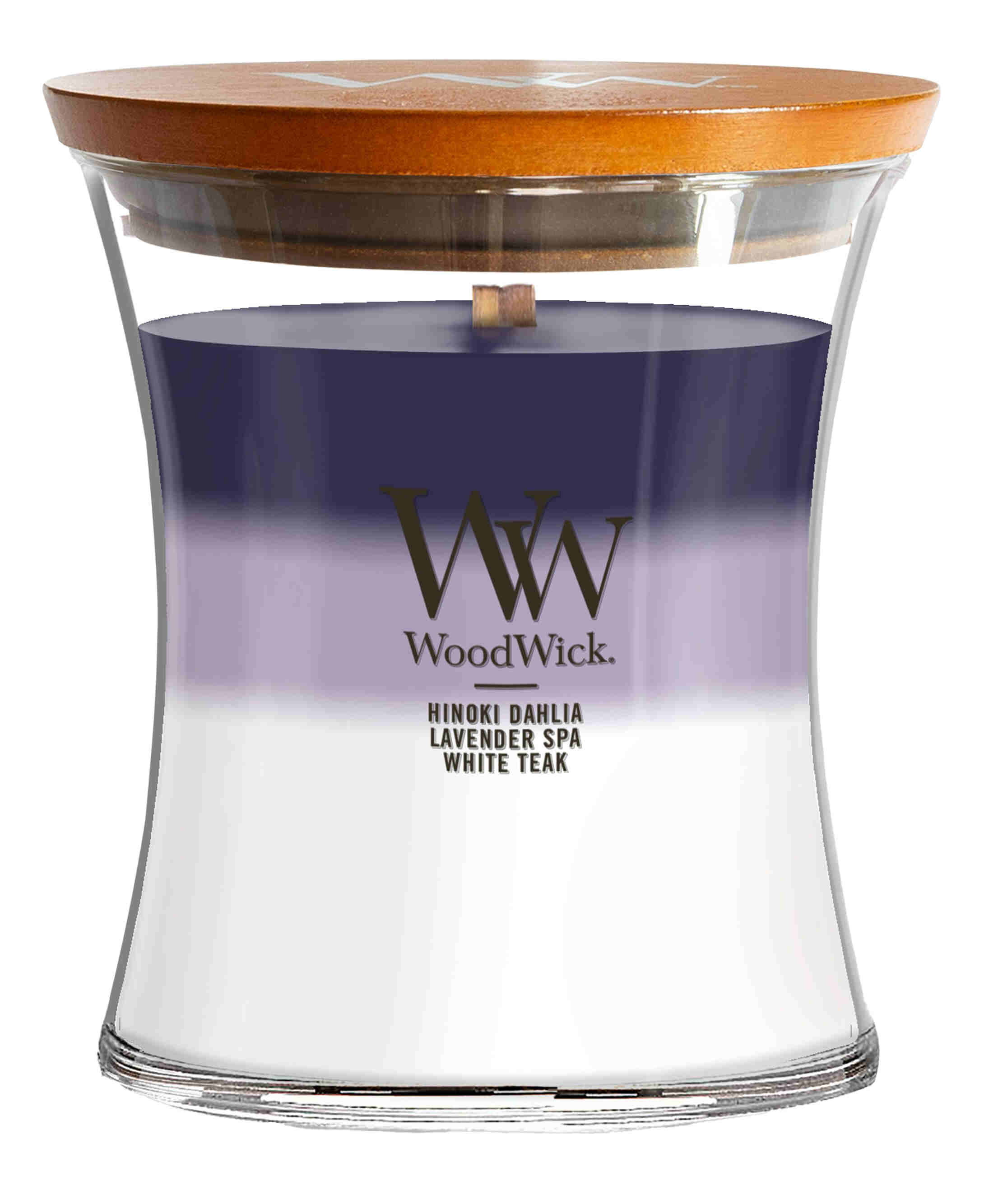 شمعة Woodwick المعطرة / Evening Luxe / حجم متوسط