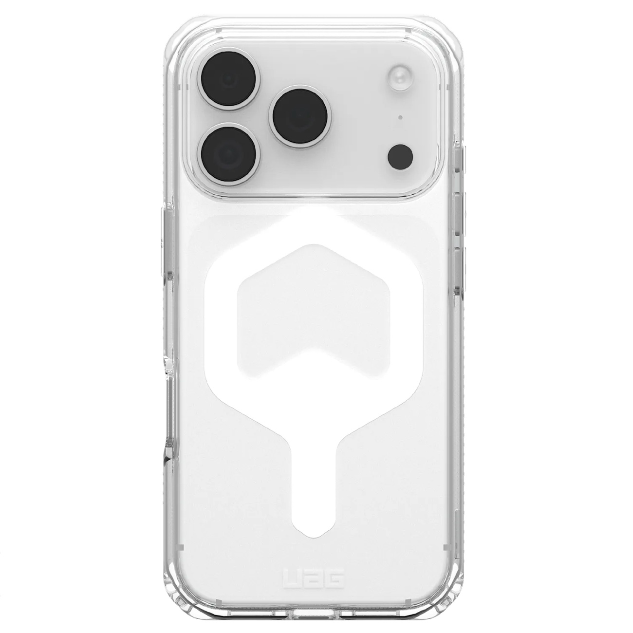كفر UAG Plyo لايفون 17 برو / يدعم MagSafe / ضد الطيحات / لون White و Ice