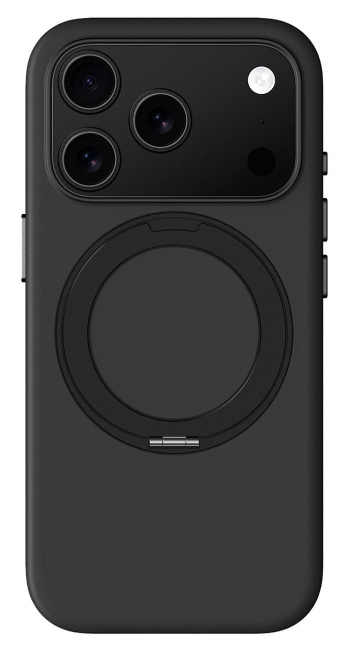 AmazingThing Cloudie Case for iPhone 17 Pro / Built-in Grip / MagSafe / Drop-Resistant / Black