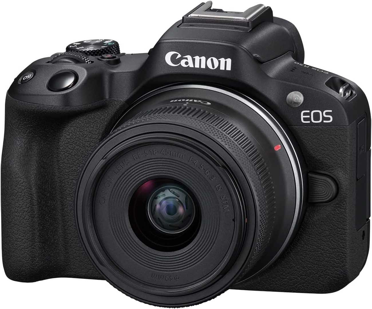Canon EOS R50 Camera / 4K Resolution / Touchscreen / Tripod Stand / With Production Tools