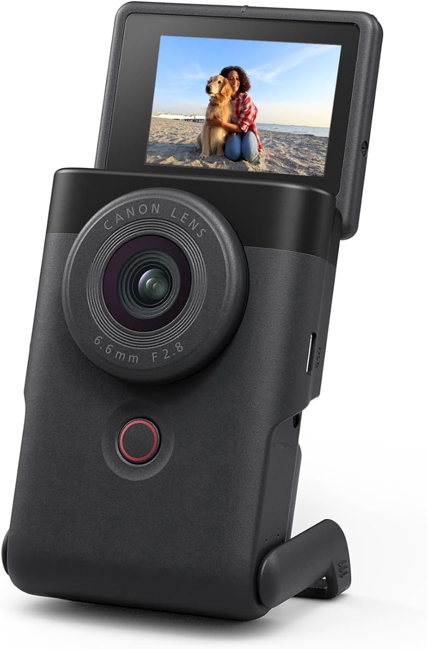 Canon V10 Camera / 4K Resolution / Built-in Stand / Professional Shooting & Production Tools