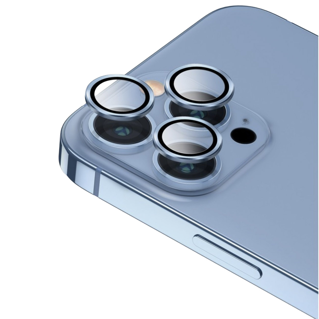 UNIQ Camera Lens Protector / Supports iPhone 13 Pro & 13 Pro Max / Blue
