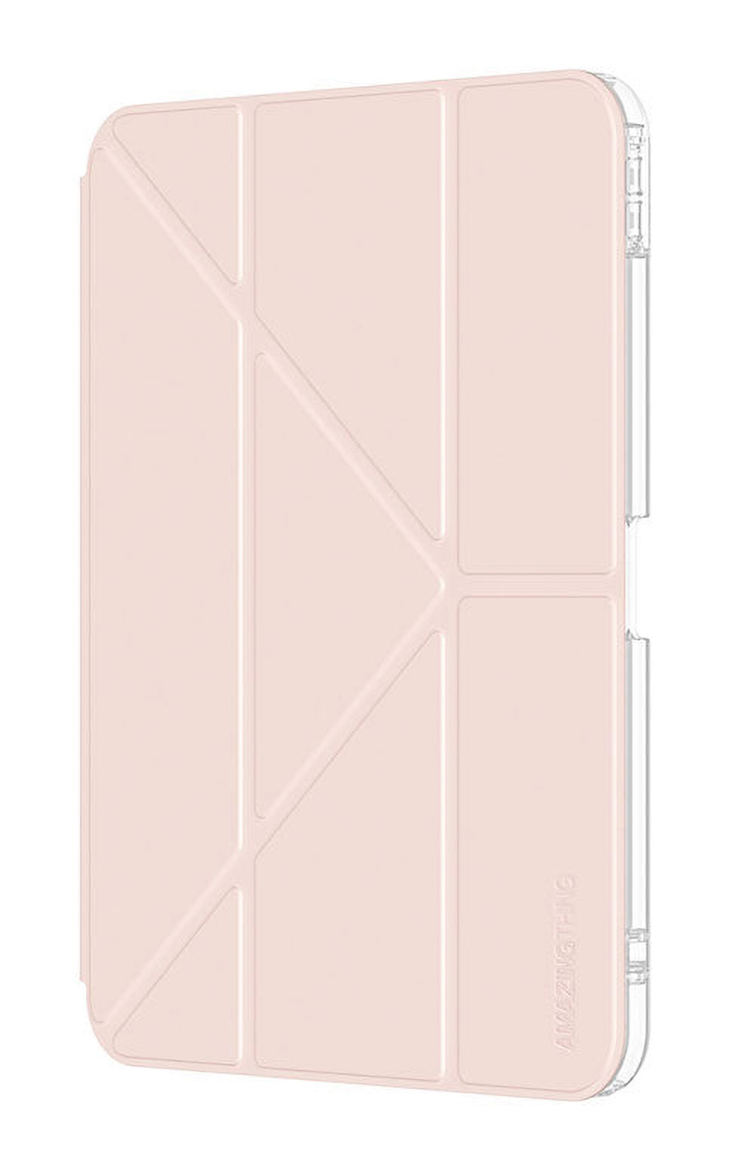 AmazingThing Y-Flex Case for iPad Air 11 inch 2025 / Built-in Stand / Drop Protection / Pink