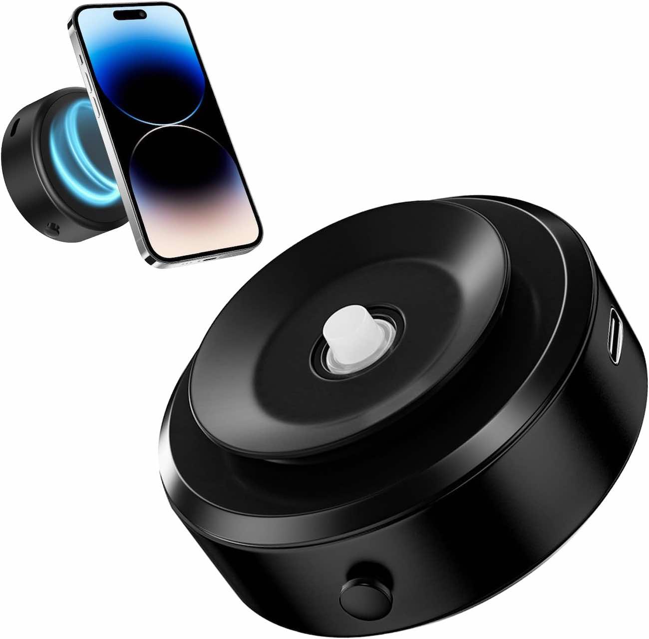 Magnetic Phone Stand / Multifunctional / High Stability / Black