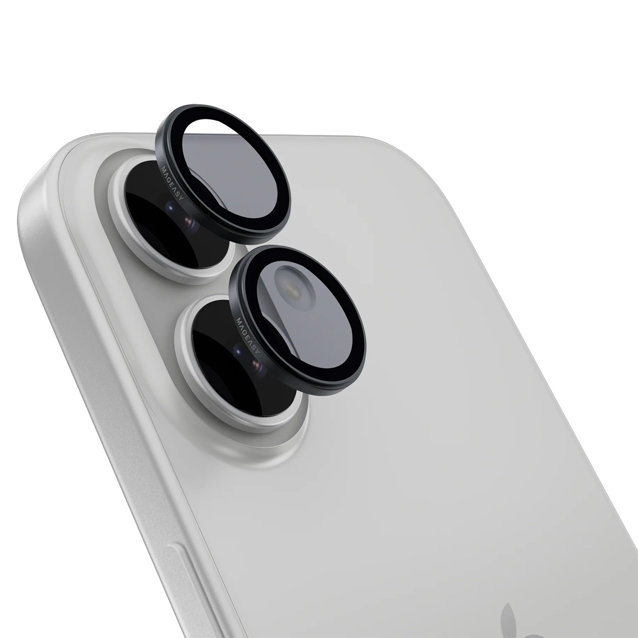 MagEasy Lenz Camera Lens Protectors / For iPhone 17 / Smoky Blue