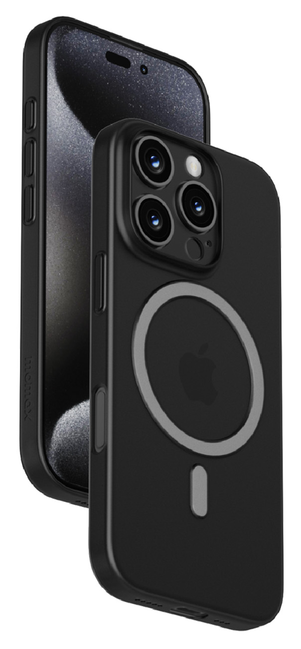 Momax Lite Case for iPhone 16 Pro / MagSafe / Slim Design / Drop Resistant / Black