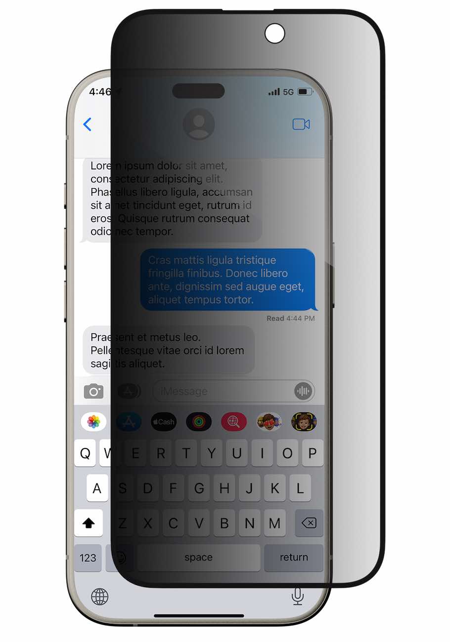 SwitchEasy Vetro Screen Protector for iPhone 16 Plus / High Durability & Quality / Privacy Glass
