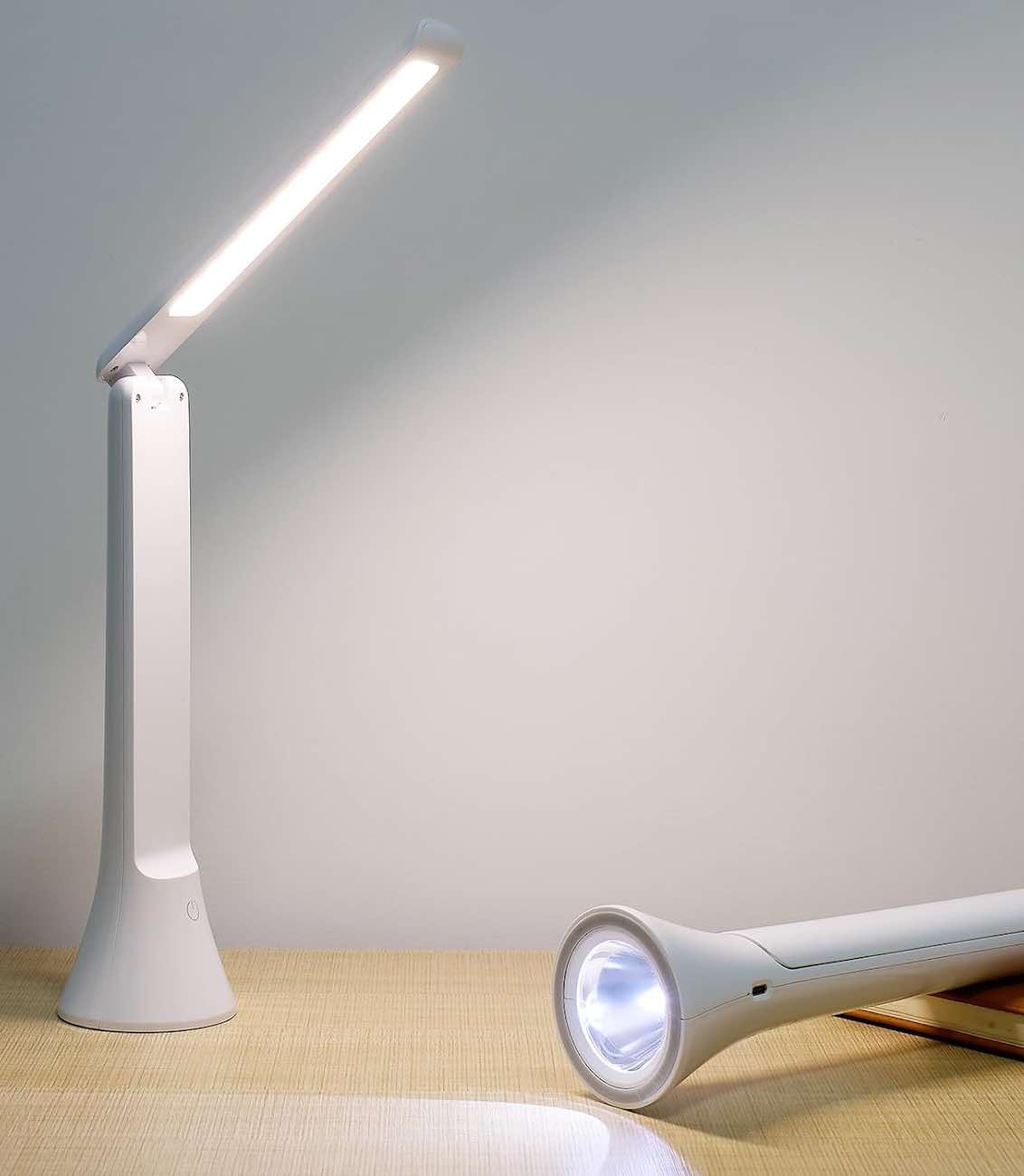 ليت شاومي YeeLight المتنقل / 2 في 1 / يتحول ليت مكتبي و فلاش لايت يدوي / بطارية