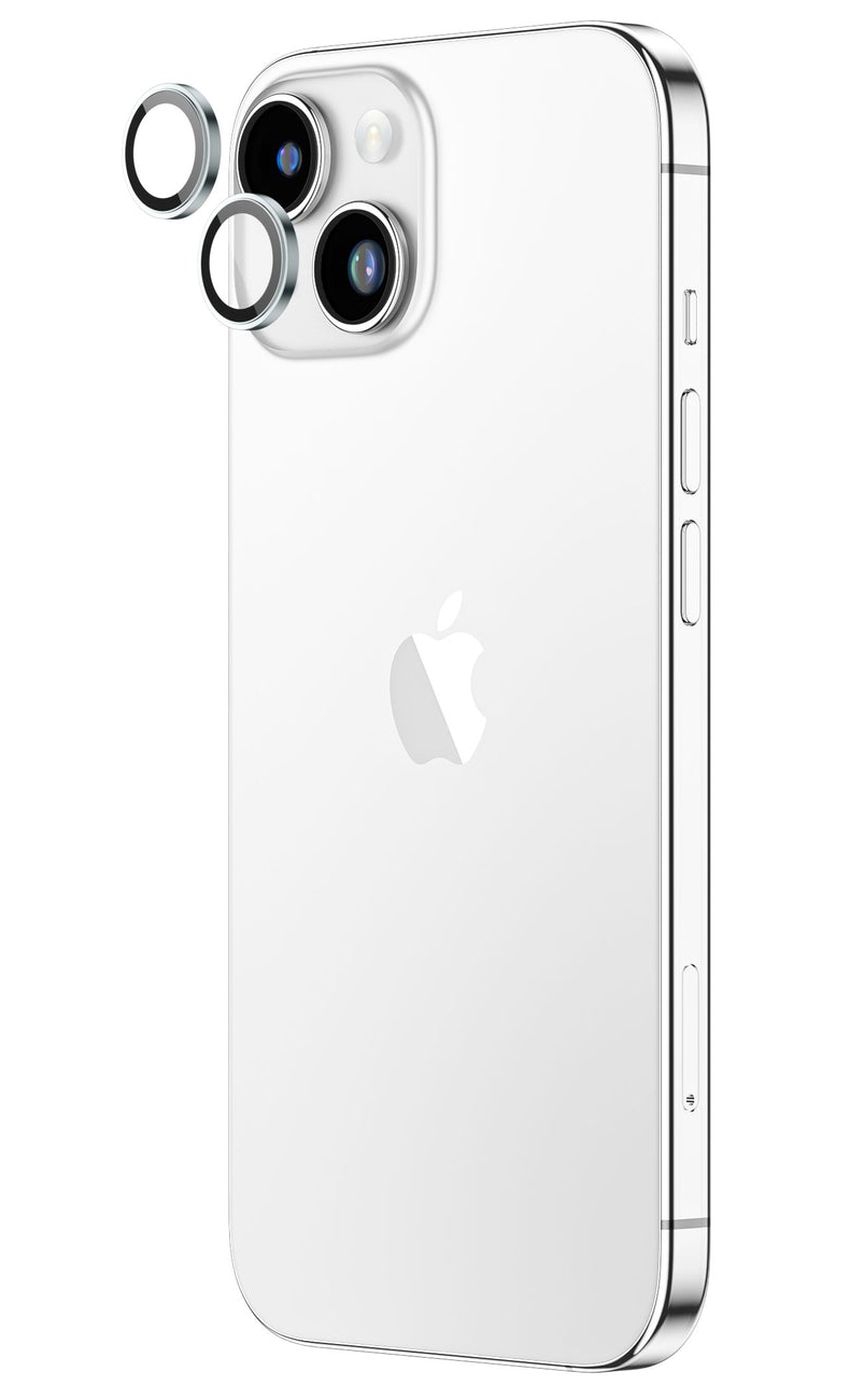 AmazingThing Lenses for iPhone 15 and 15 Plus Camera Protection / High Clarity / Green