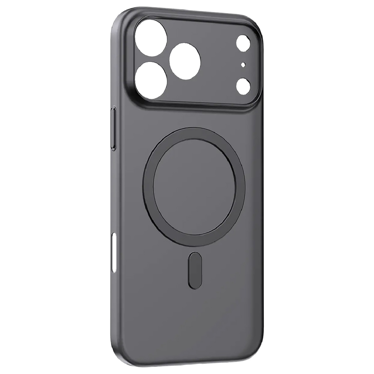 Momax FORM Lite Case for iPhone 17 Pro Max / Supports MagSafe / Drop Resistant / Matte Clear Black